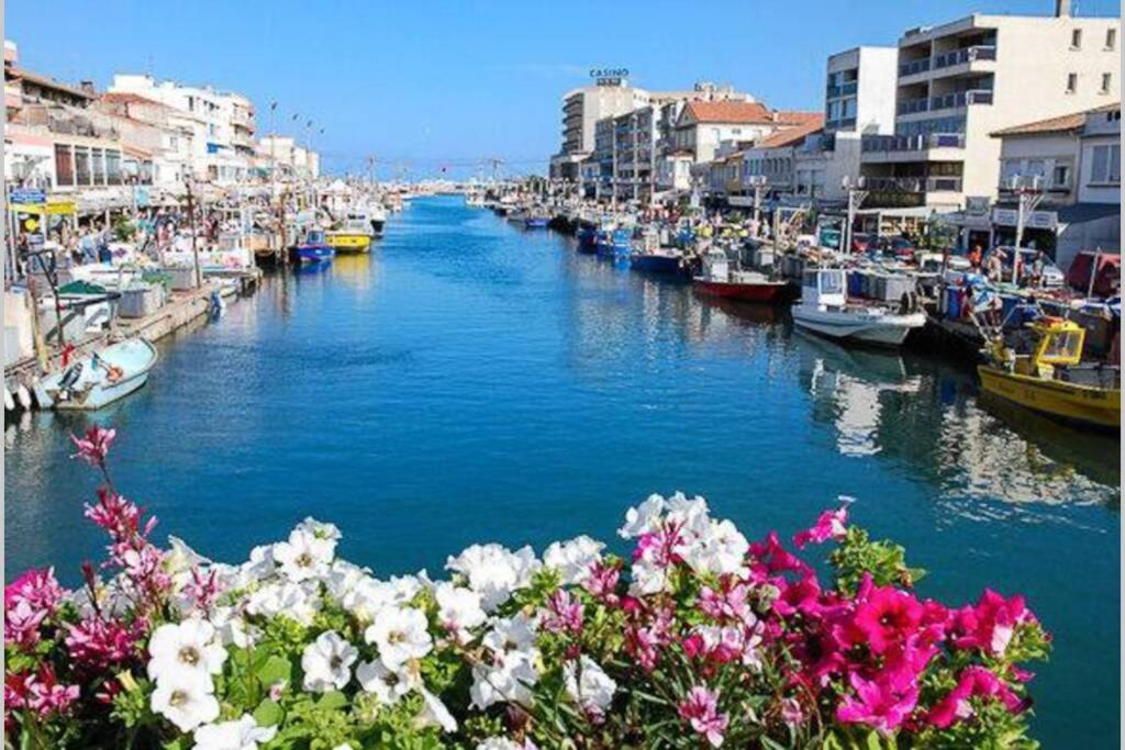 Palavas Les Flots 2 Bedrooms Air-Conditioned 100 Meters From The Beach Bagian luar foto